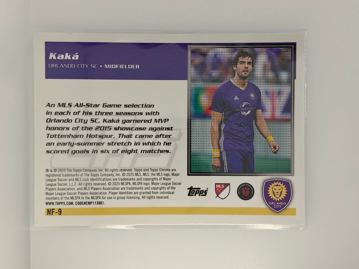 Kaka 30yr - Topps Chrome MLS 30 year