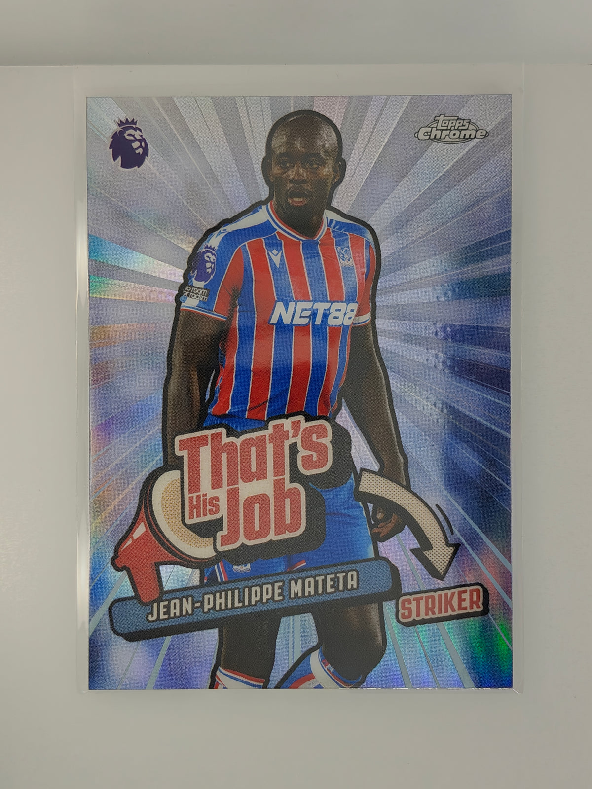 Jean Philippe Mateta thats his job - Topps Chrome PL 25/26