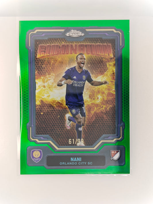 Nani /99 Elimination - Topps Chrome Mls 25/26