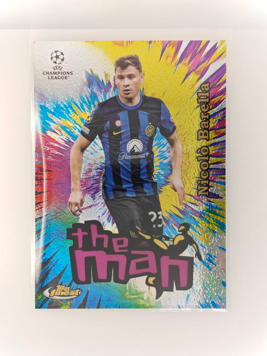 Nicolo Barella The man casehit SP - Topps Finest 23/24