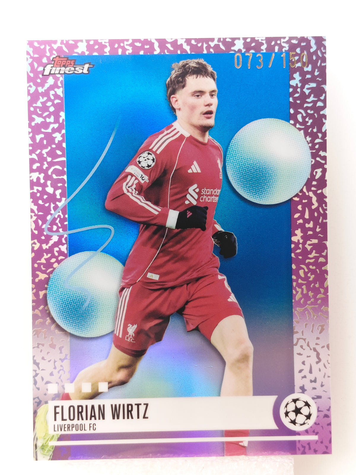 Florian Wirtz /150 - Topps Finest 25/26