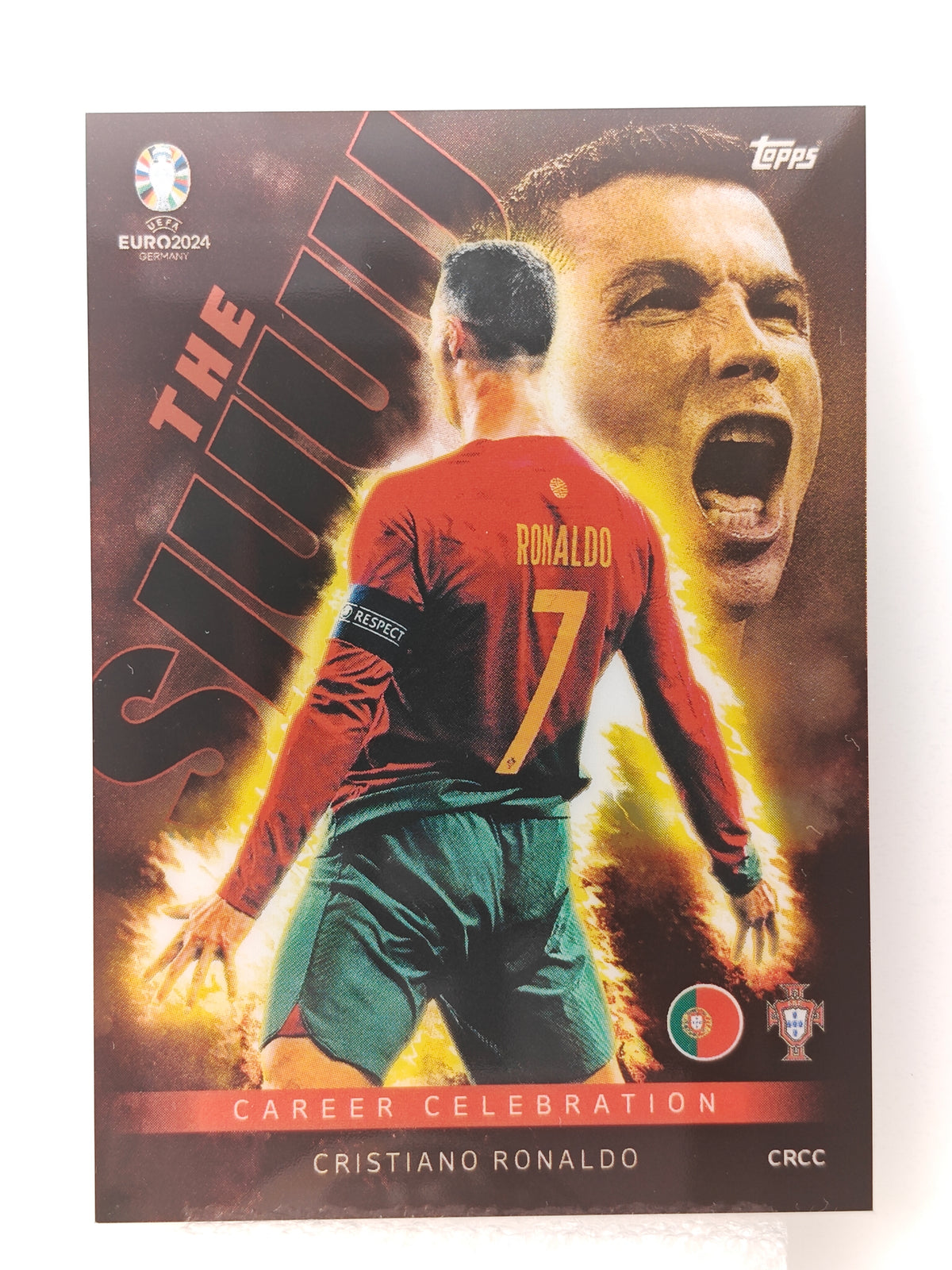 Cristiano Ronaldo The Siuuu - Topps Match Attax Euro 24