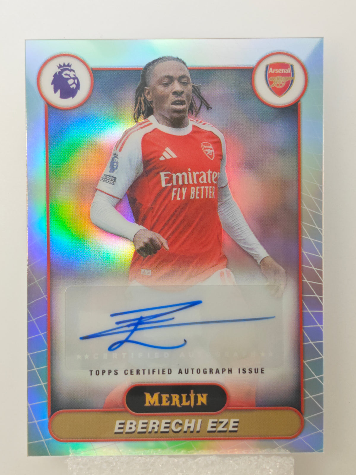 Eberechi Eze auto - Topps Merlin 25/26