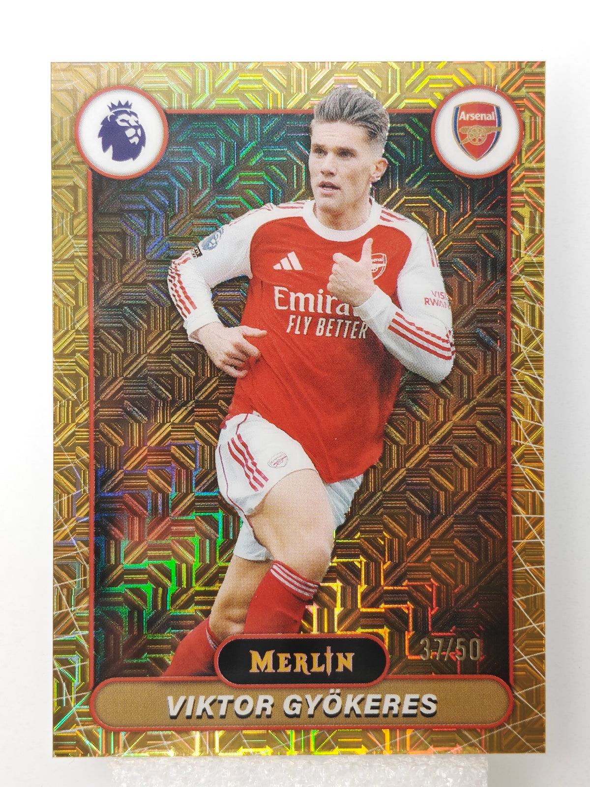 Viktor Gyokeres /50 mojo - Topps Merlin 25/26