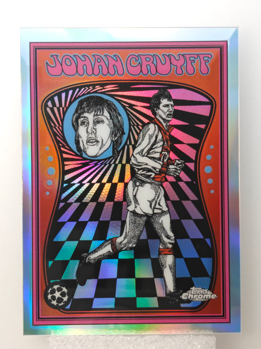 Johan Cruyff Ultra Violet Casehit ssp - Topps Chrome 25/26