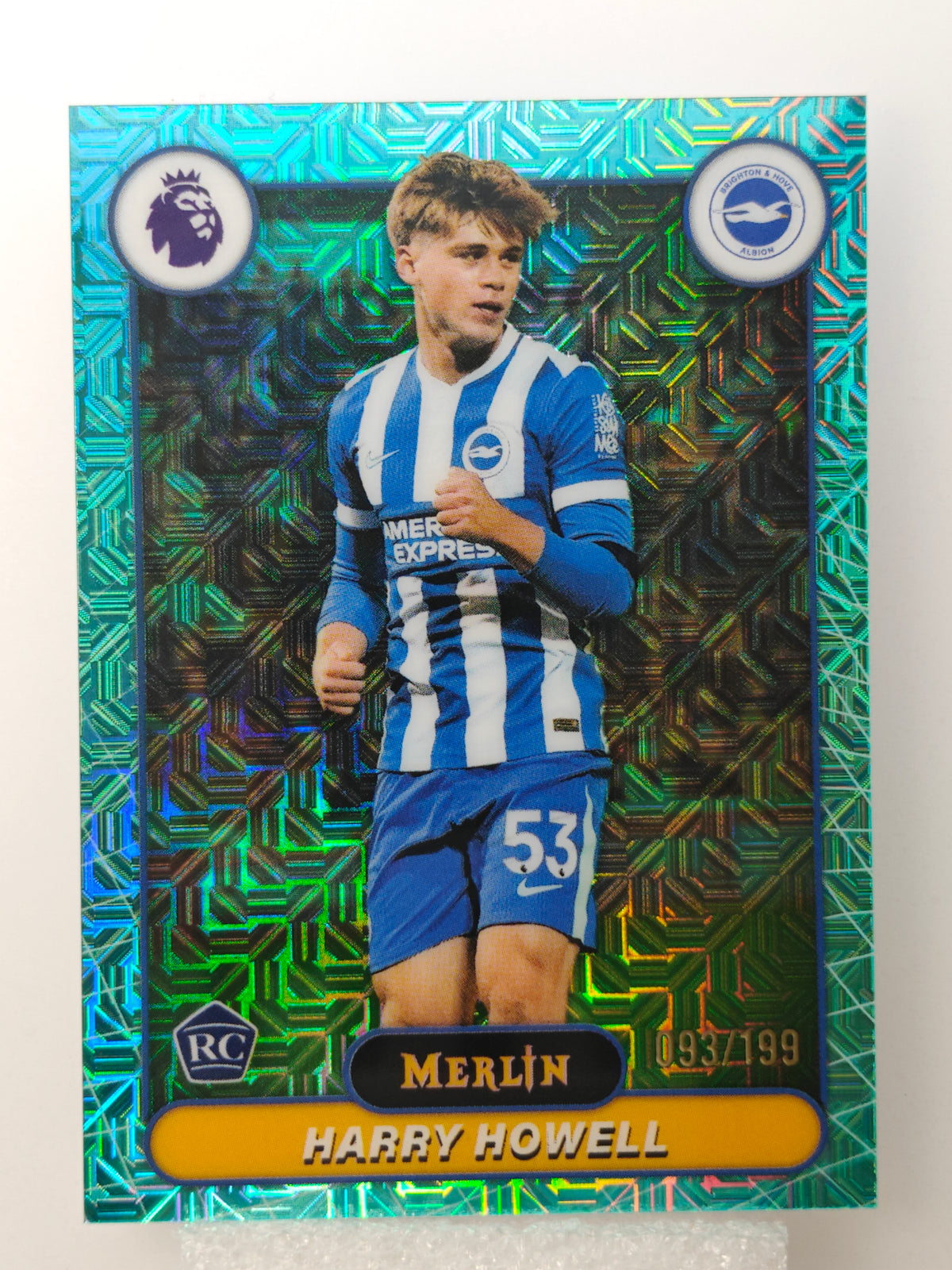 Harry Howell /199 RC - Topps Merlin 25/26