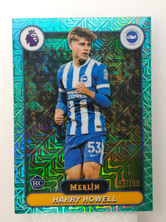 Harry Howell /199 RC - Topps Merlin 25/26