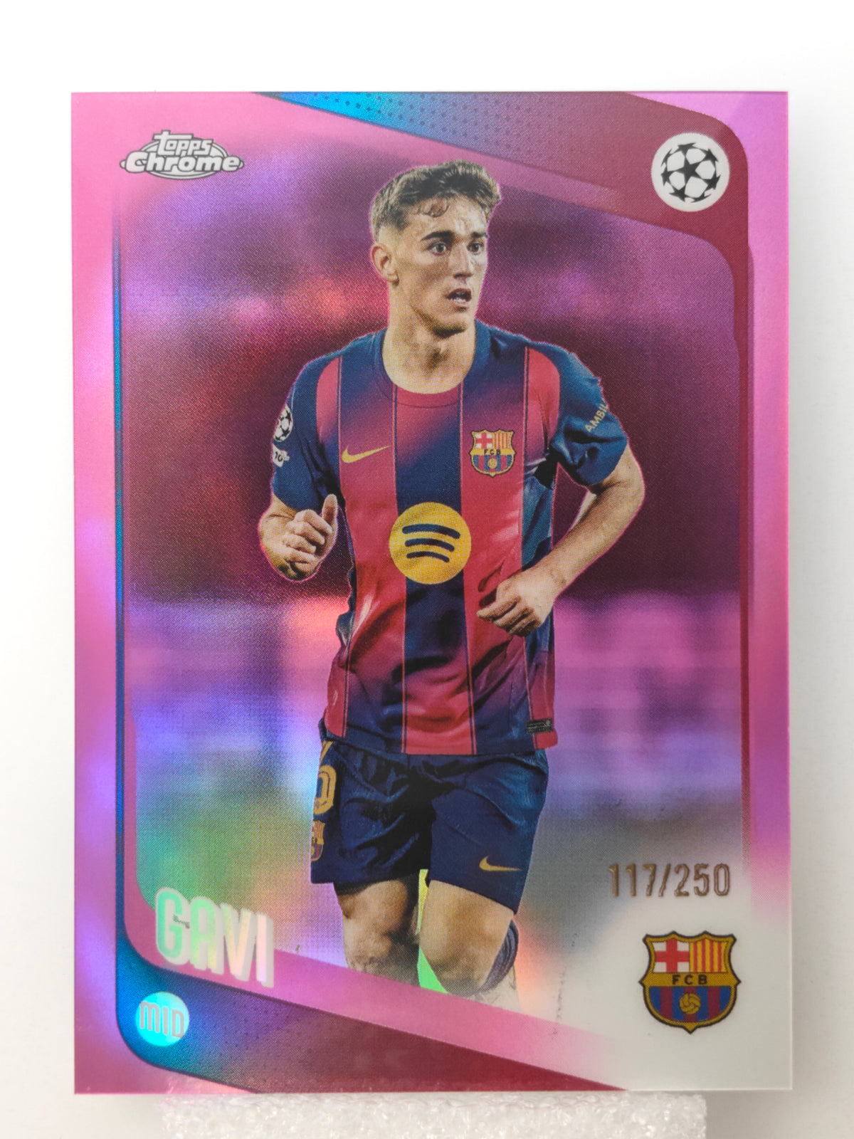 Gavi /250 - Topps Chrome 25/26