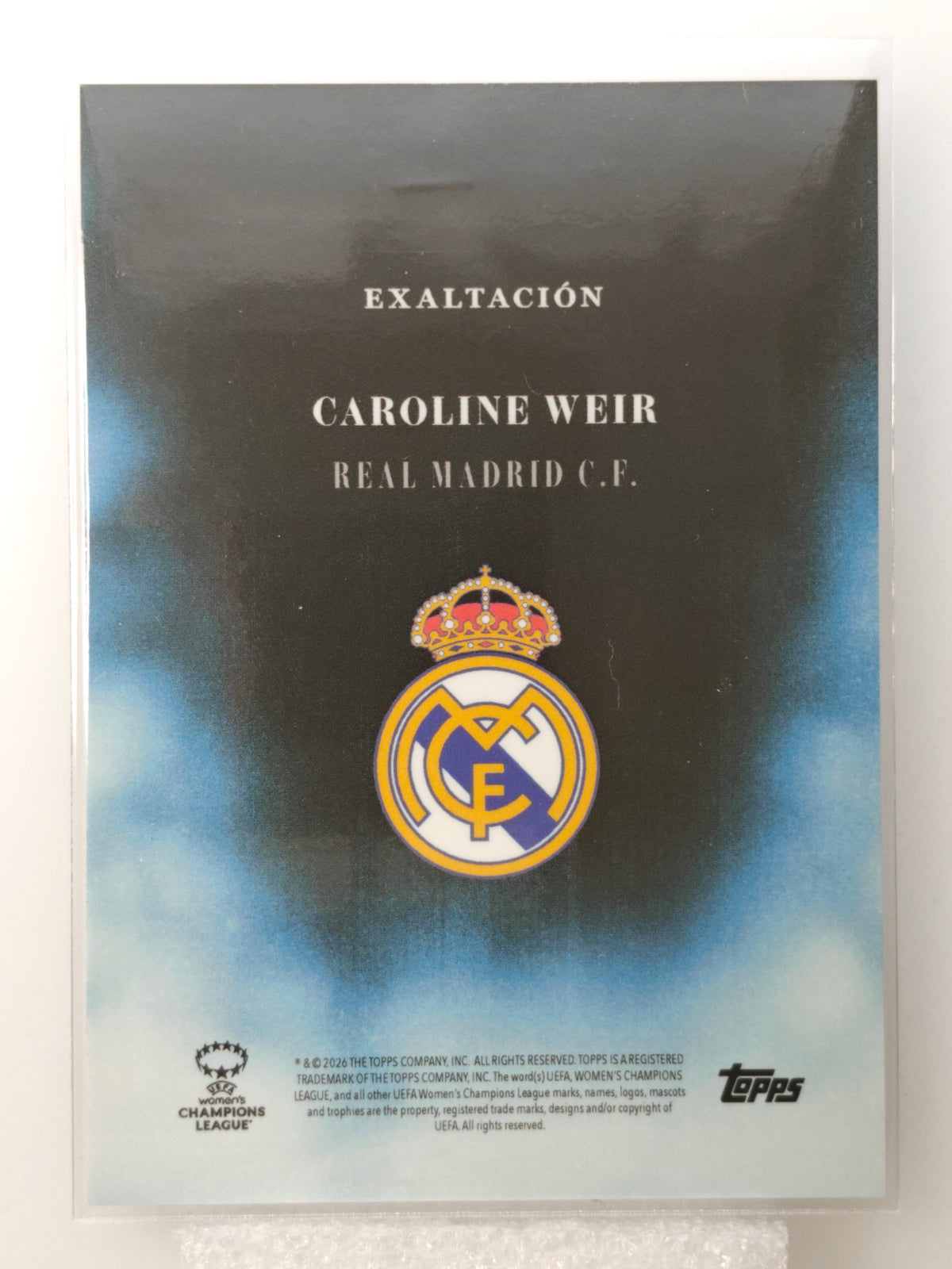 Caroline Weir /99 - Topps Simplicidad 25/26