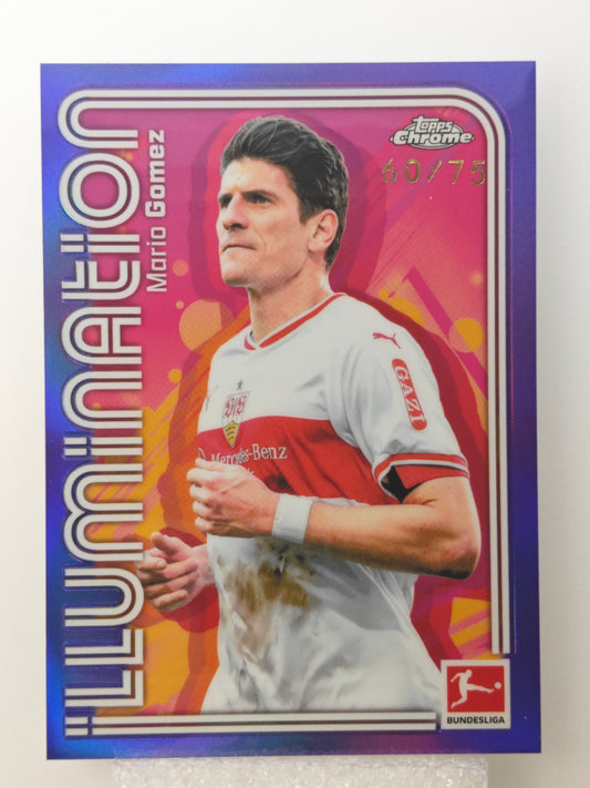 Mario Gomez /75 - Topps Chrome Bundesliga 25/26