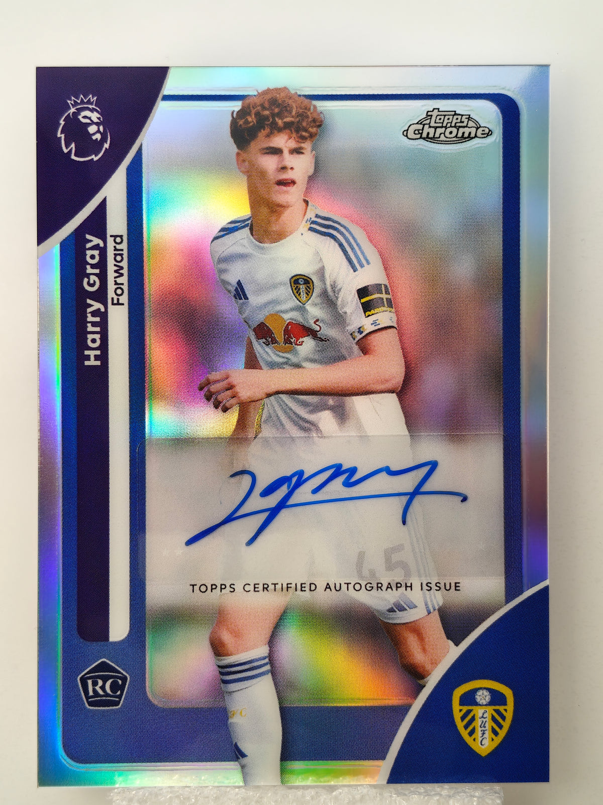 Harry Gray auto RC - Topps Chrome PL 25/26