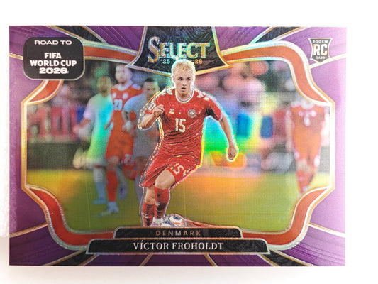 Victor Froholdt /150 RC - Panini Select Road to world cup 25/26