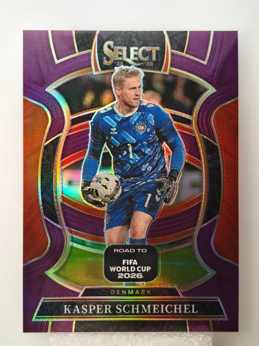 Kasper Schmeichel /150 - Panini Select Road to world cup 25/26