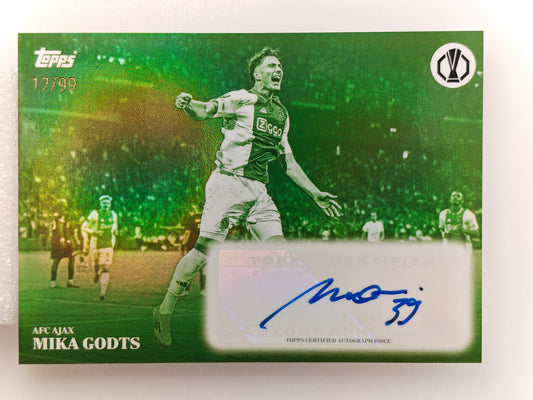 Mika Godts auto /99 - Topps Simplicidad 24/25