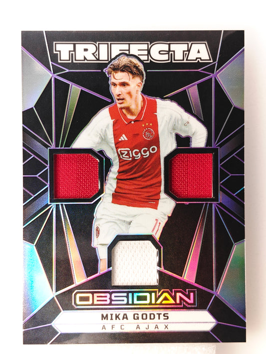 Mika Godts /25 patch trifecta - Panini Obsidian 24/25