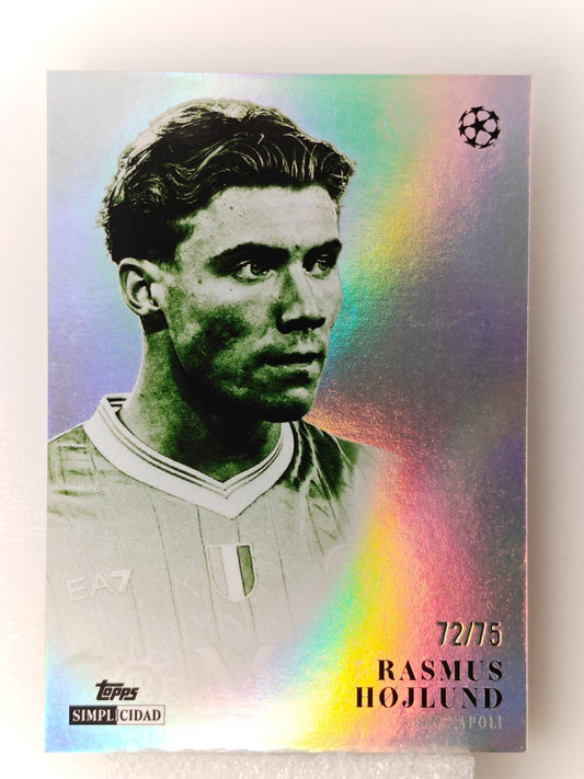 Rasmus Højlund /75 - Topps Simplicidad 25/26