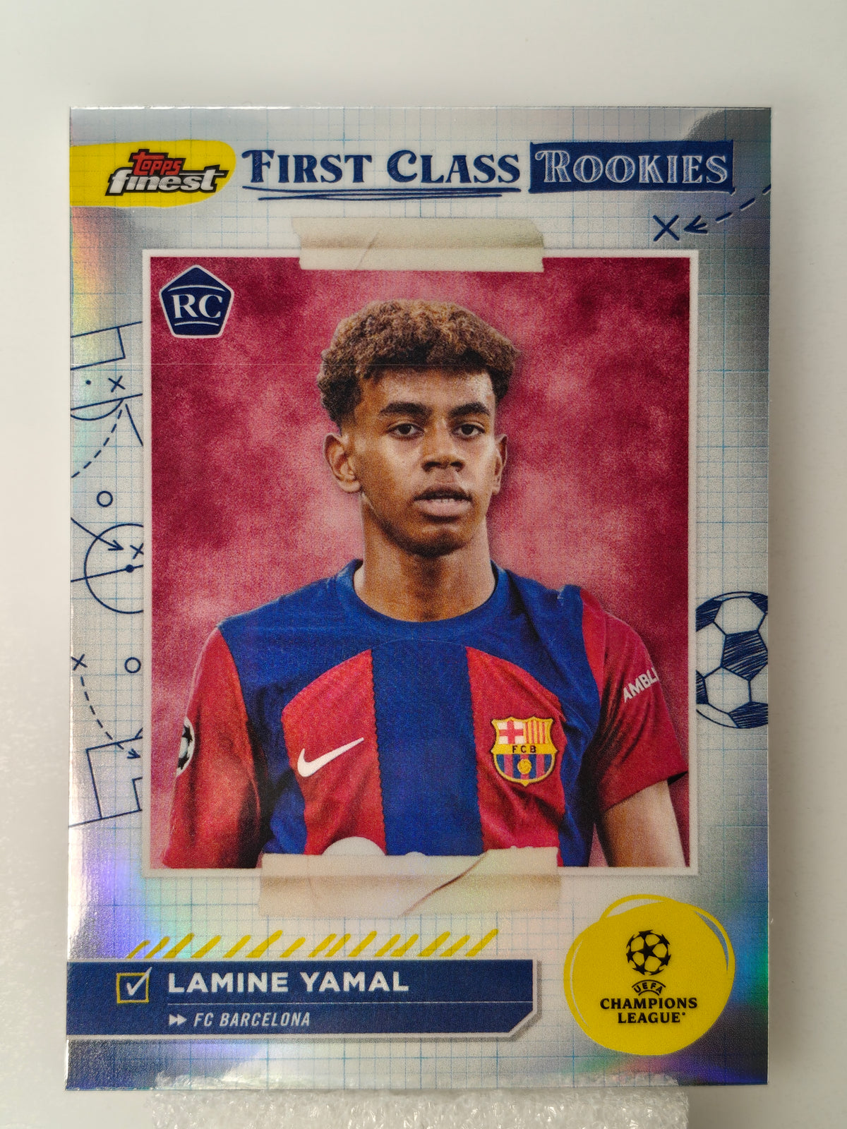 Lamine Yamal First class RC - Topps Finest 23/24