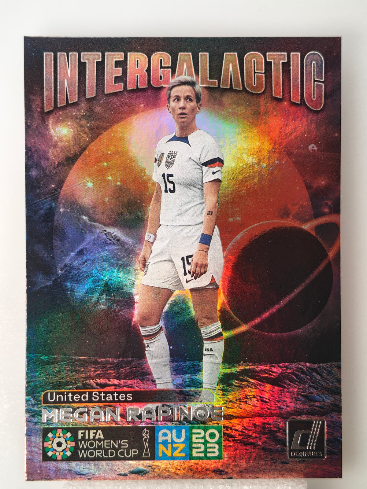 Megan Rapinoe intergalactic casehit SSP - Panini Donruss 23/24