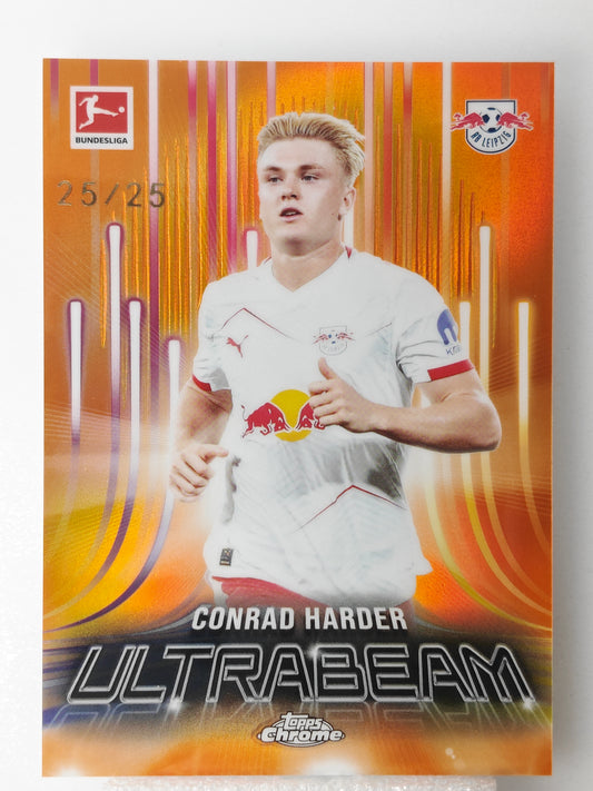 Conrad Harder 25/25 Ultrabeam - Topps Chrome Bundesliga 25/26