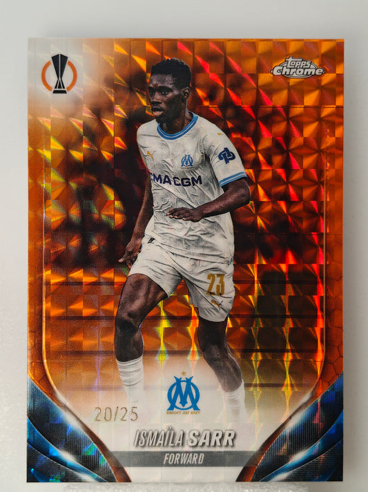 Ismaila Sarr /25 - Topps Chrome 23/24