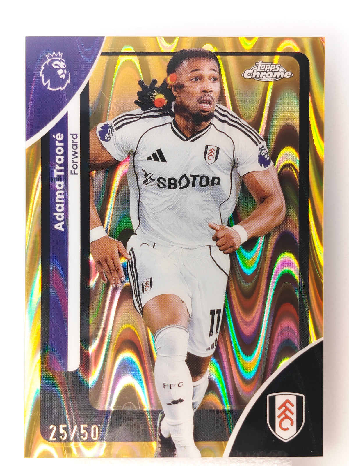 Adama Traore /50 - Topps Chrome PL 25/26