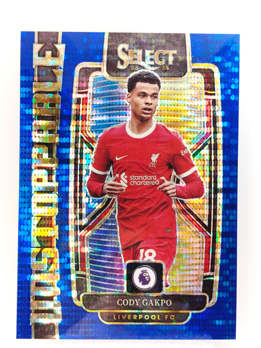 Cody Gakpo unstoppable blue - Panini Select Premier League 23/24