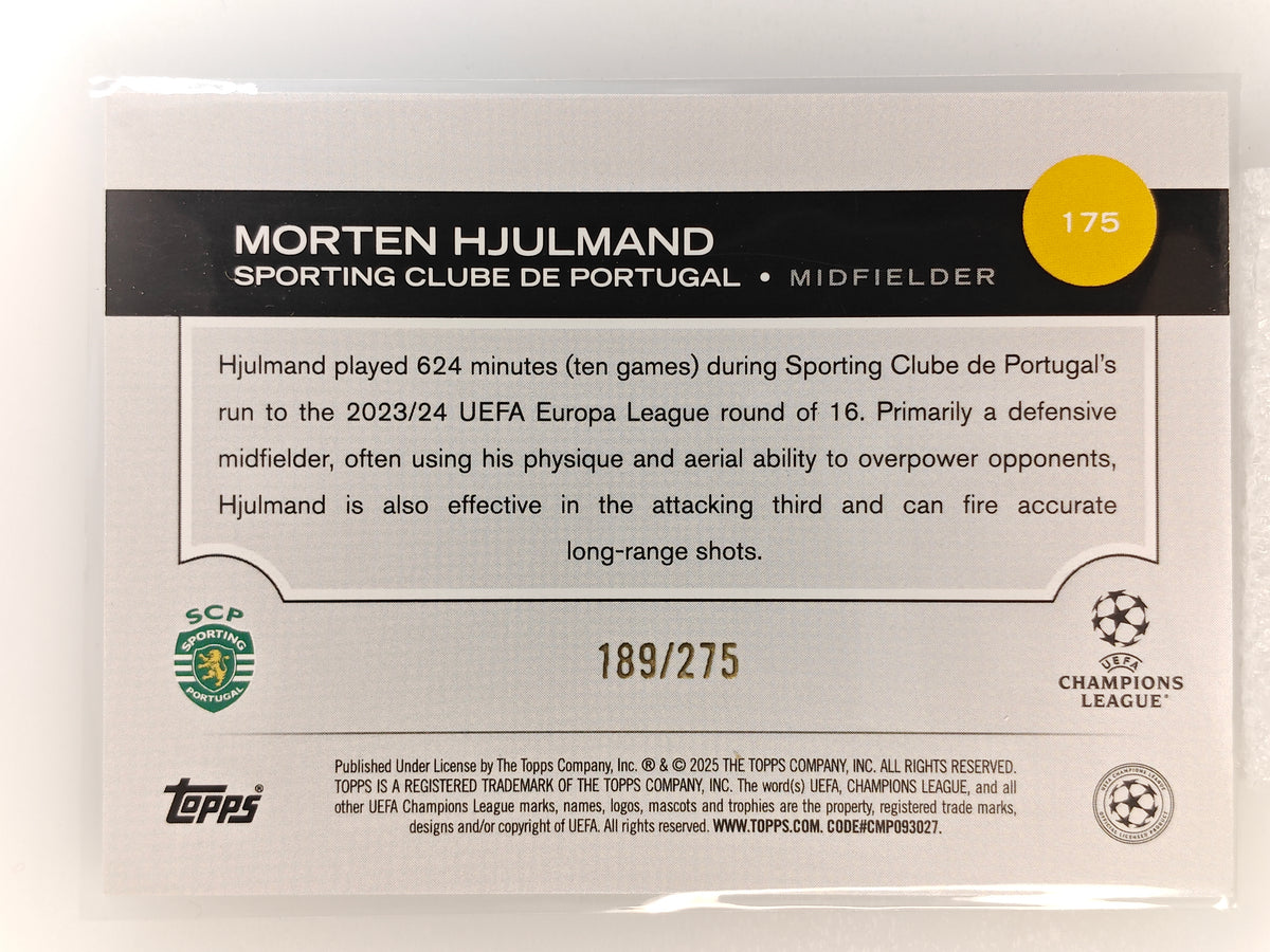 Morten Hjulmand /275 - Topps Flagship 24/25