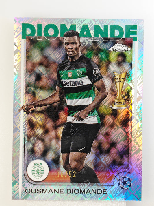 Ousmane Diomande /52 - Topps Chrome 24/25