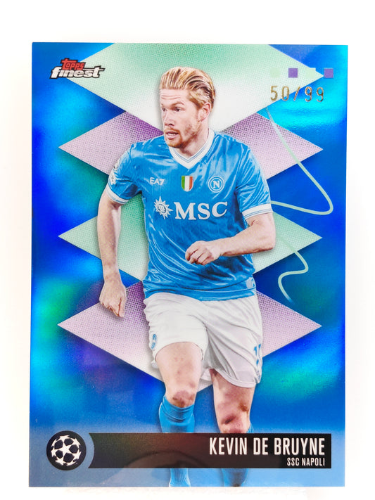 Kevin De Bruyne /99 Rare - Topps Finest 25/26