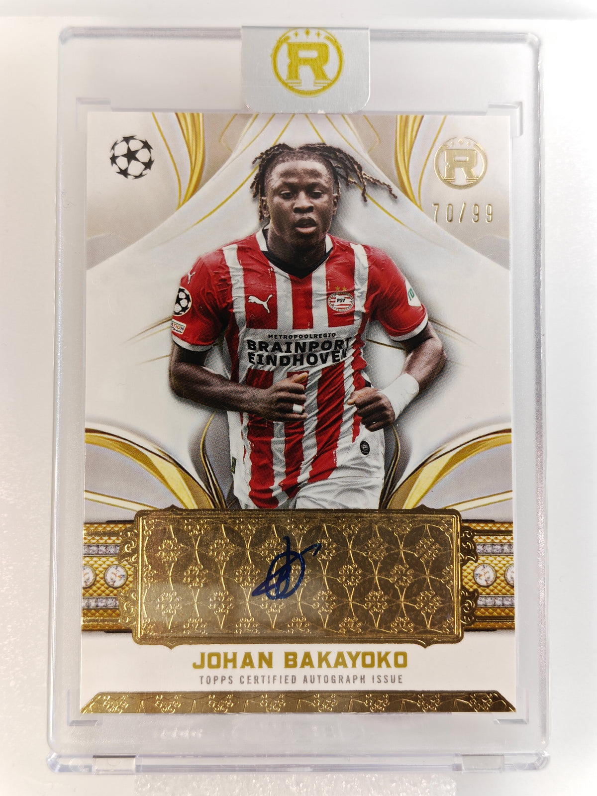 Johan Bakayoko auto /99 RC - Topps Reverence 24/25