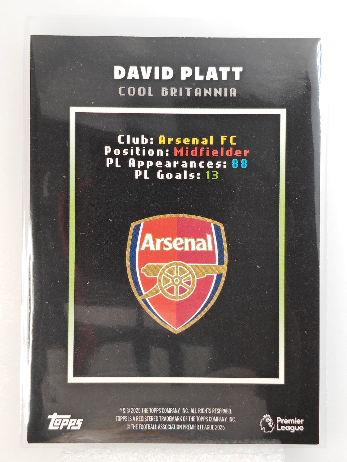 David Platt /75 - Topps Decades 90s PL