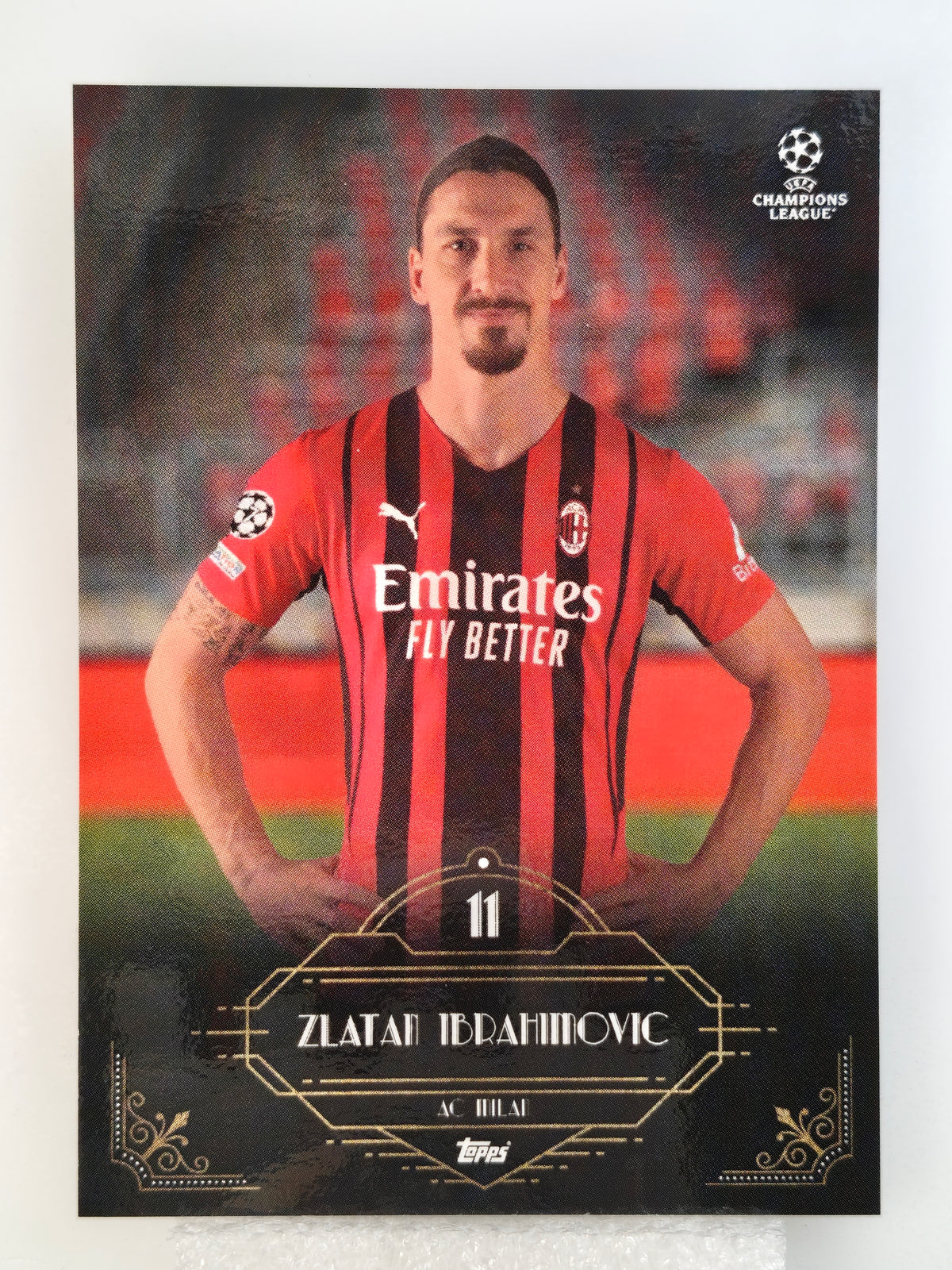 Zlatan Ibrahimovic iconic elevens - Topps Deco 21/22