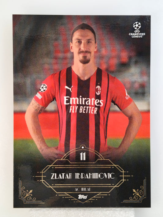 Zlatan Ibrahimovic iconic elevens - Topps Deco 21/22
