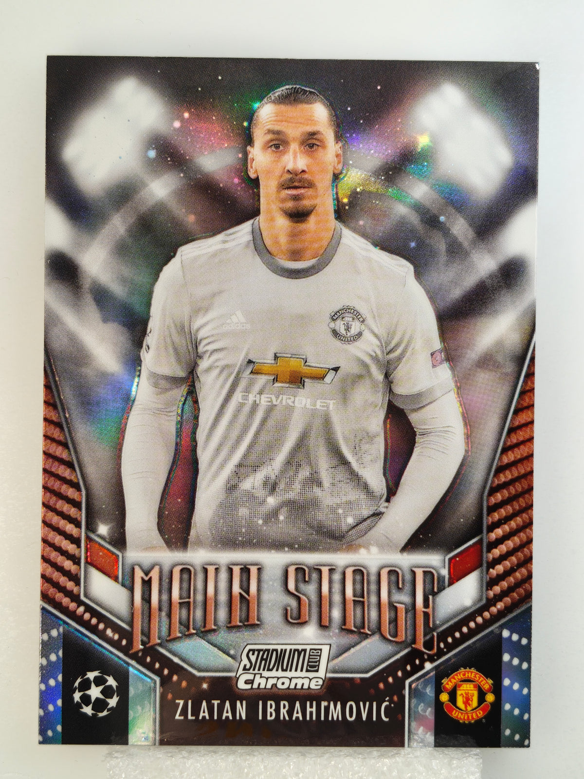 Zlatan Ibrahimovic main stage - Topps Stadium Chrome 23/24