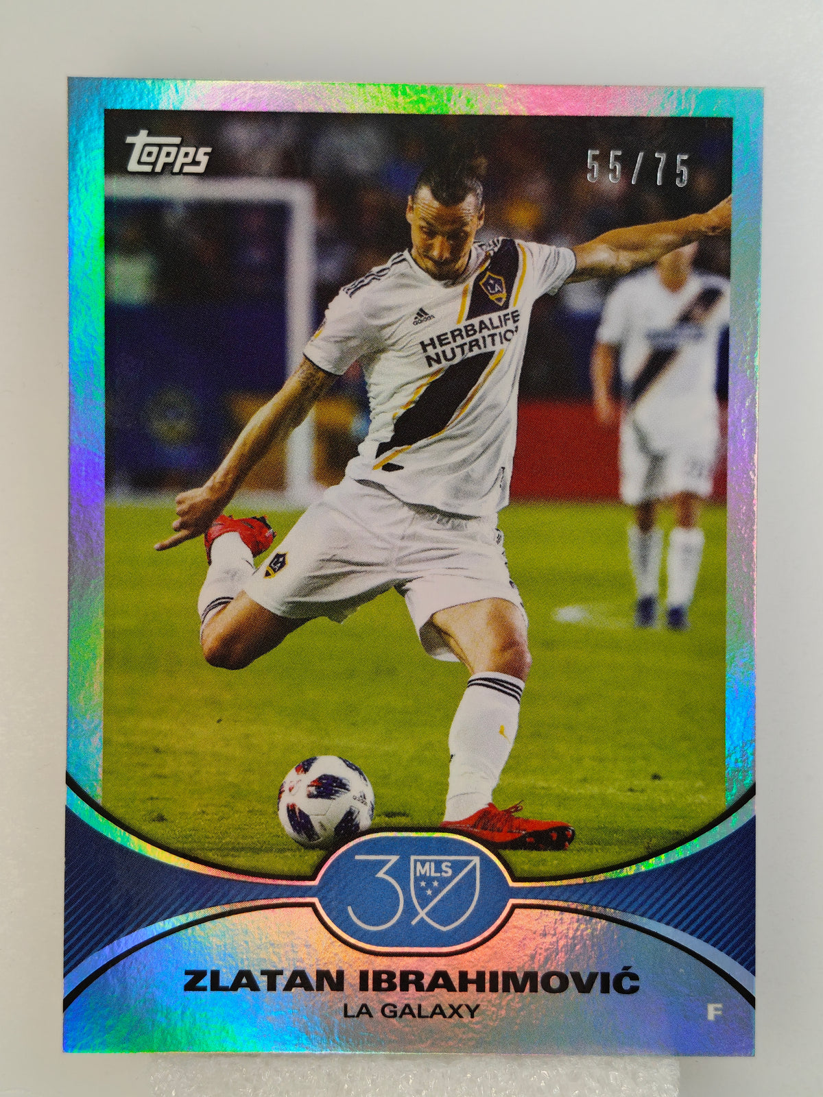 Zlatan Ibrahimovic /75 - Topps MLS 30th