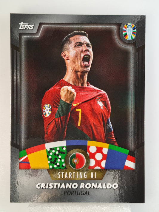 Christiano Ronaldo starting XI - Topps Mourinho Curated