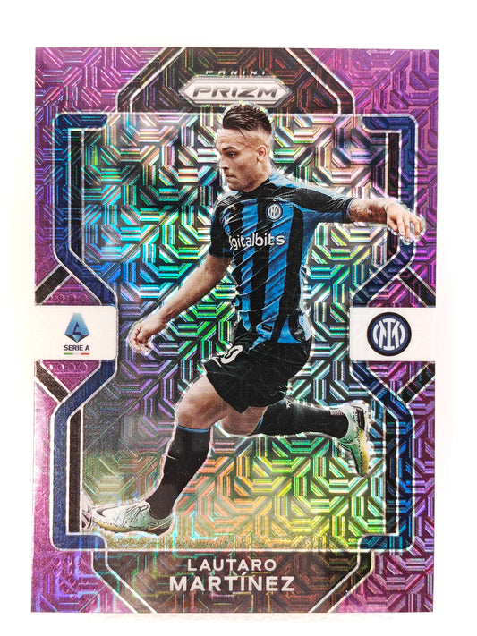 Lautaro Martinez purple mojo - Panini Chronicles 22/23