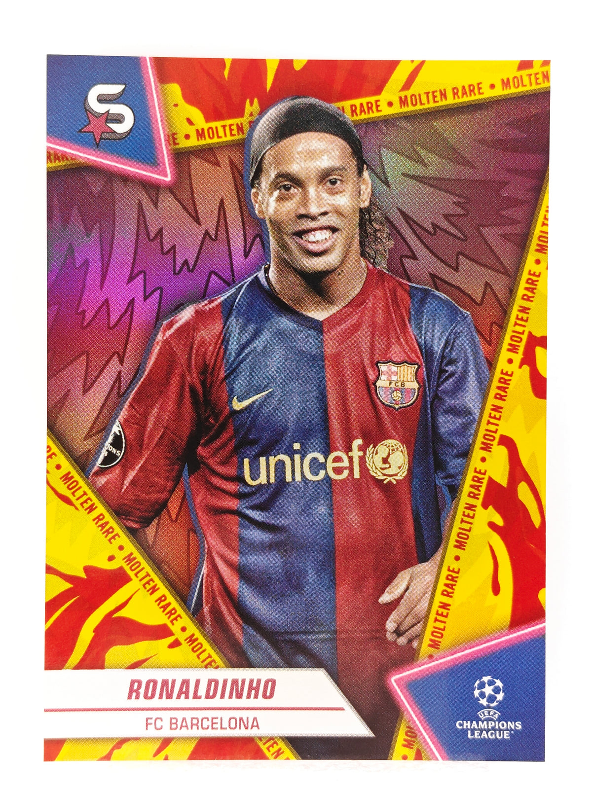 Ronaldinho Molten rare - Topps Superstars 23/24