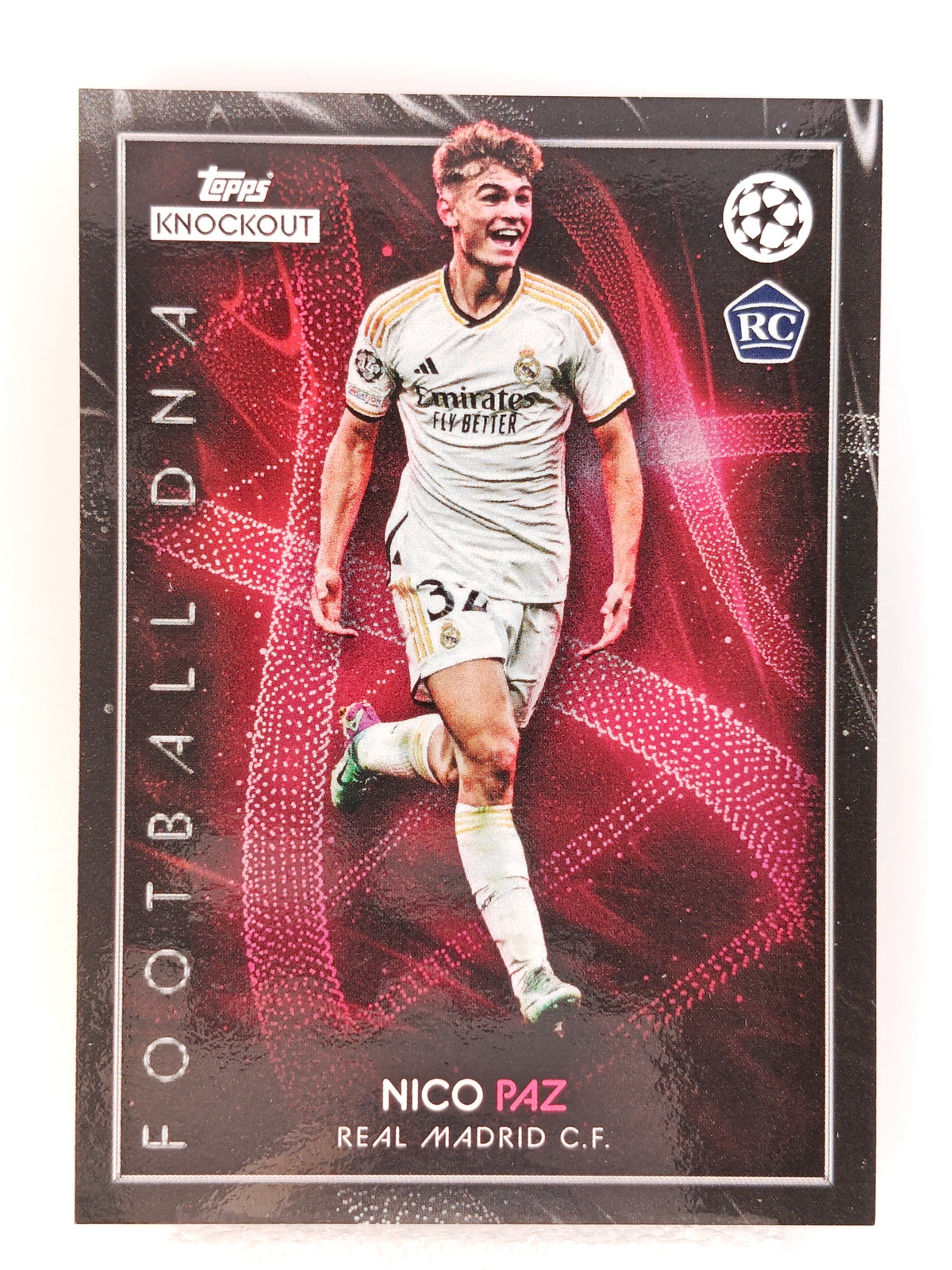Nico Paz Football dna RC - Topps Knockout 23/24