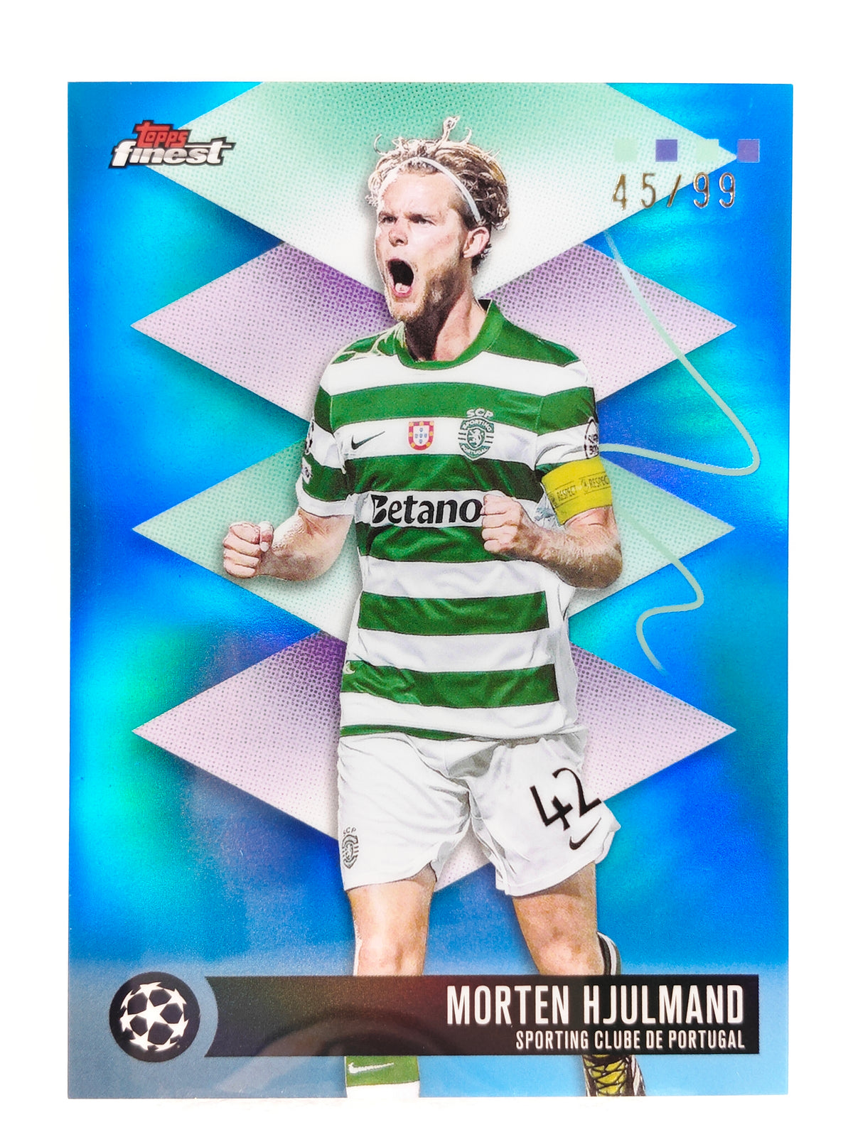 Morten Hjulmand /99 Rare - Topps Finest 25/26