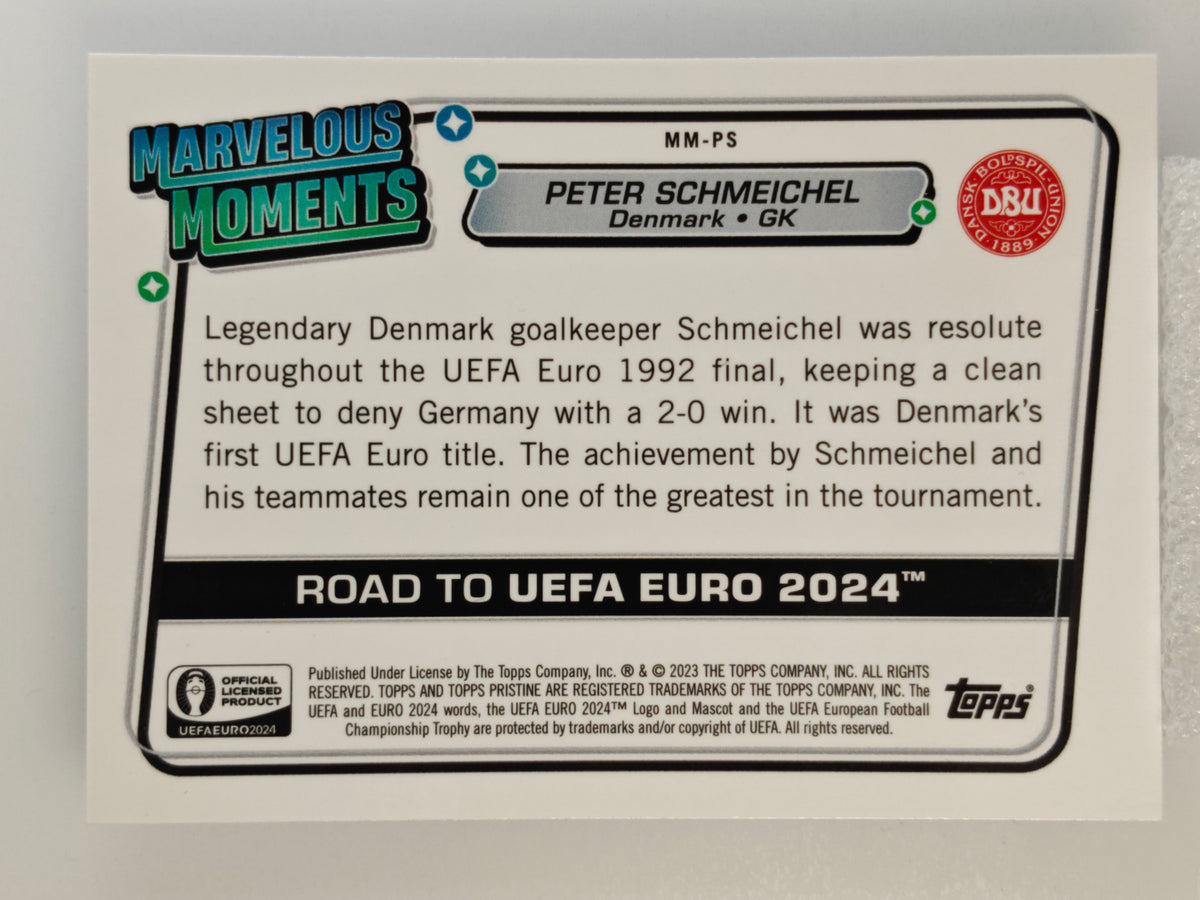 Peter Schmeichel Marvelous Moments - Topps Pristine 23/24