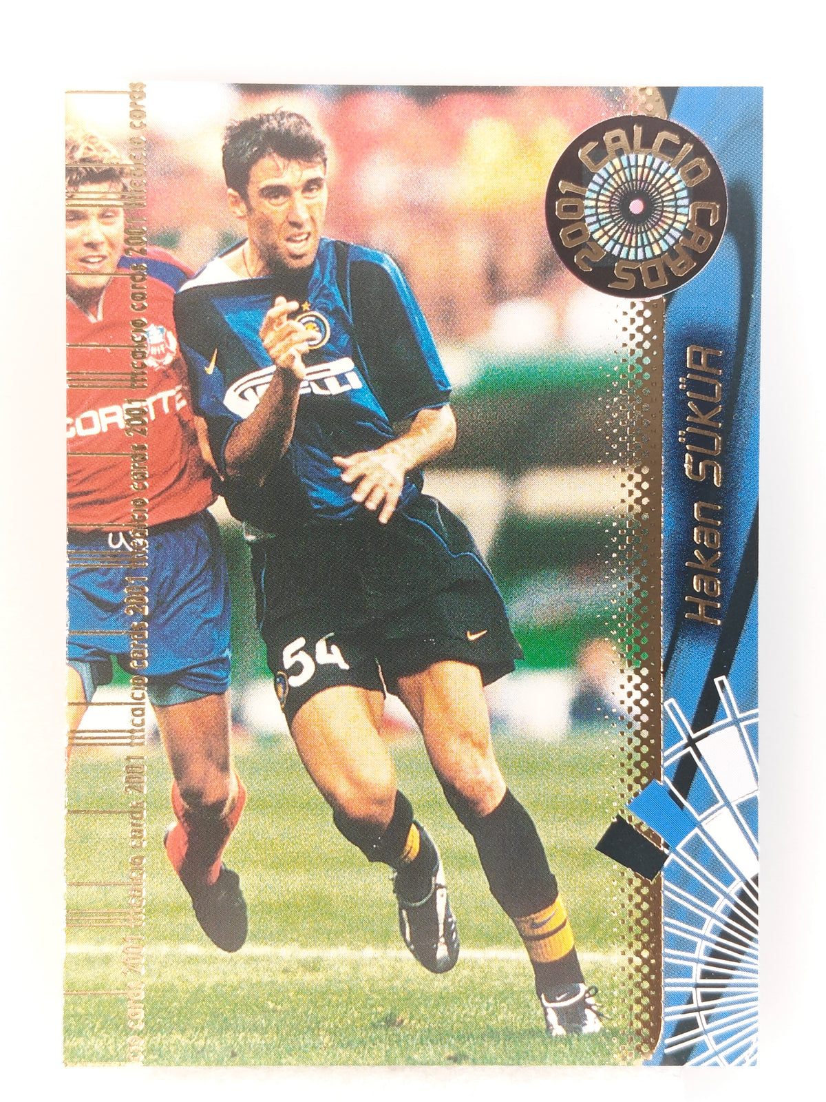 Hakan Sukur - Panini Calcio 2001