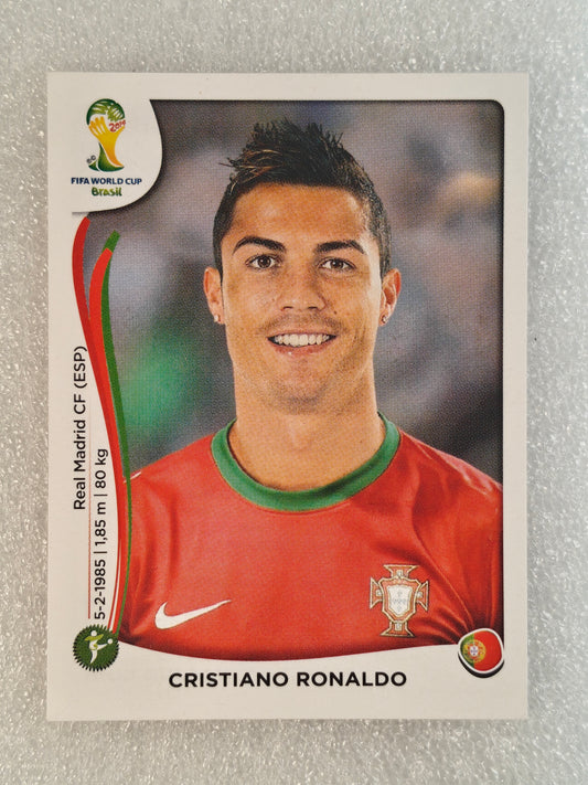 Christiano Ronaldo sticker - Panini world cup 2014