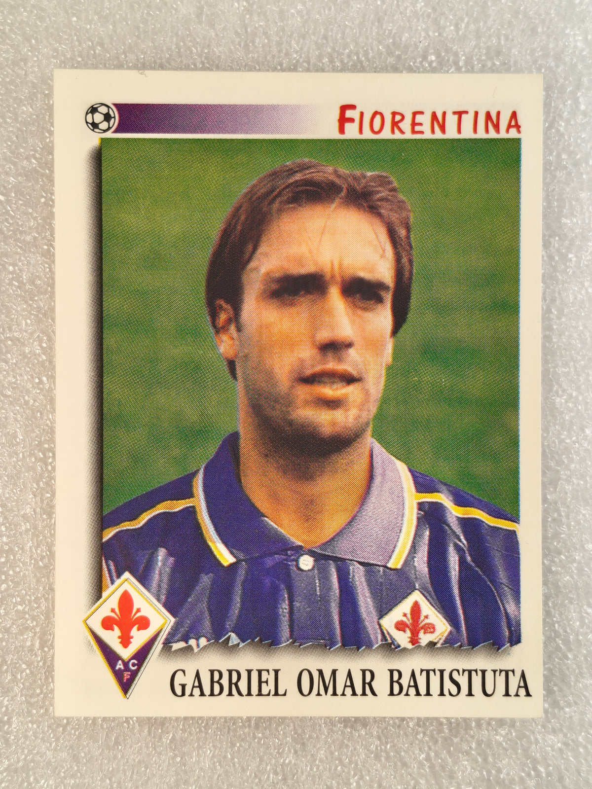 Gabriel Batistuta sticker - Panini Calciatori 97/98