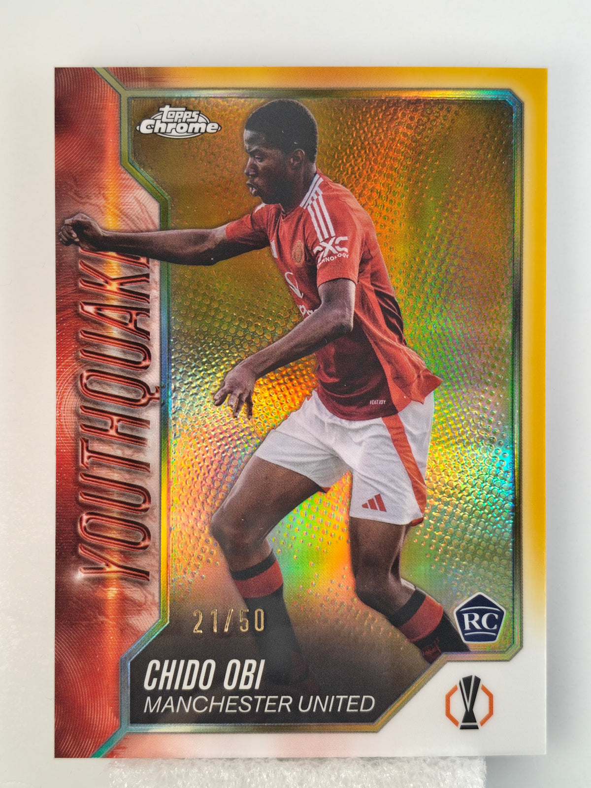 Chido Obi /50 RC Youthquake - Topps Chrome 24/25