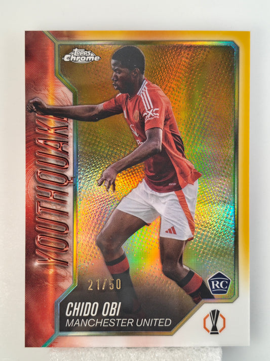 Chido Obi /50 RC Youthquake - Topps Chrome 24/25