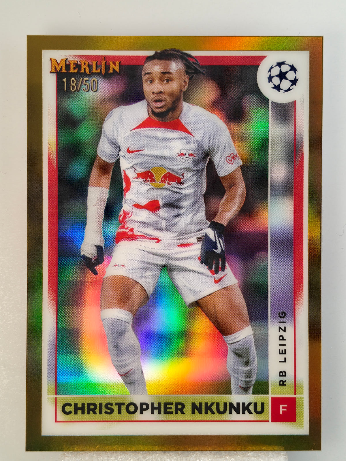 Christopher Nkunku /50 - Topps Merlin 22/23