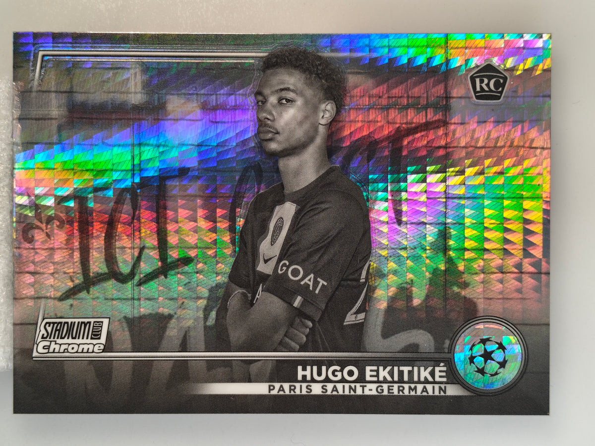 Hugo Ekitike /350 RC - Topps Stadium Chrome 22/23