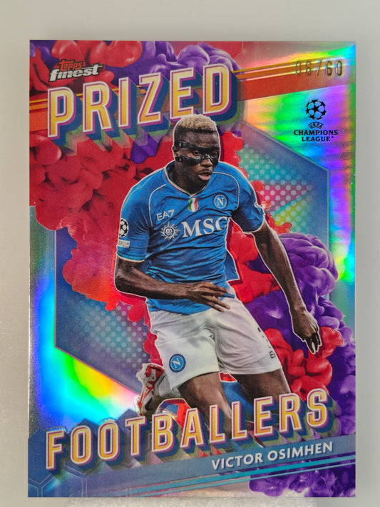 Victor Osimhen /60 Fusion casehit - Topps Finest 23/24