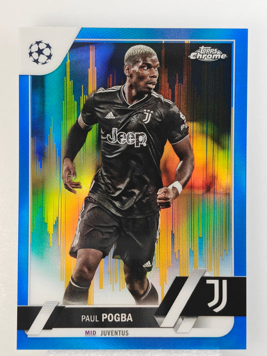 Paul Pogba /75 Seismic - Topps Chrome 22/23
